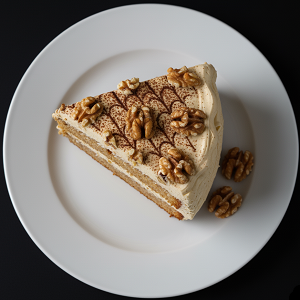 Coffee & Walnut Cake 