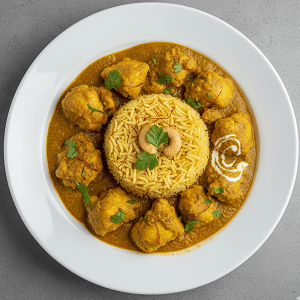 Chicken Curry & Saffron Rice 