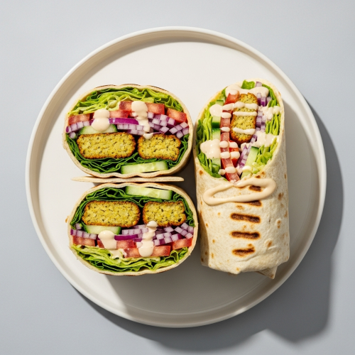 Falafel & Humus Wrap 