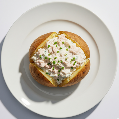 Jacket Potato With Tuna Mayo 