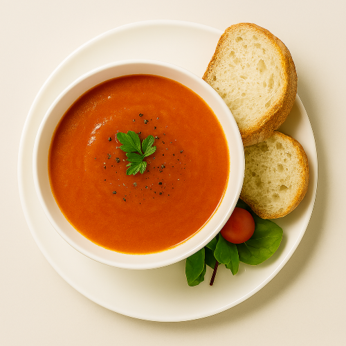 Soup Of The Day With Roll 