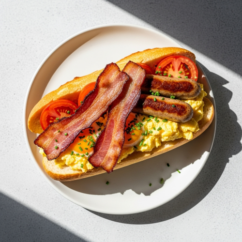 Breakfast Baguette Special 