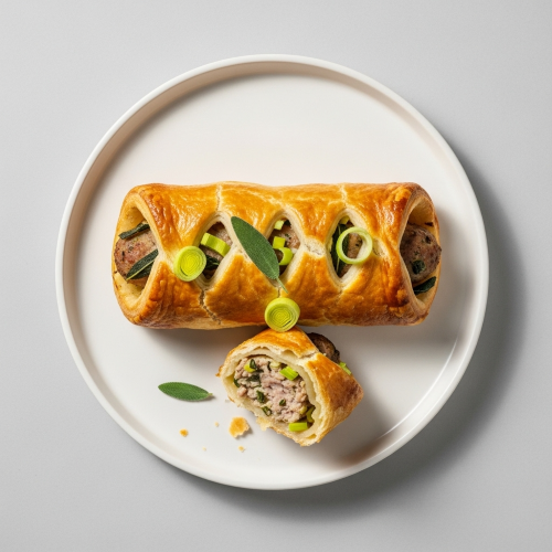Pork, Leek & Sage Sausage Roll 